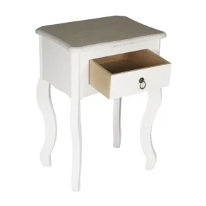 soldes en ligne The Home Deco Factory Chevet 1 Tiroir Blanc 12