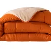 jusqu'à Becquet Couette 140×200 Orange Double Face 400 G/m2 13