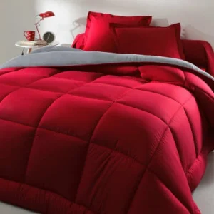 pas cher Becquet Couette 200×200 Rouge Double Face 400 G/m2 10