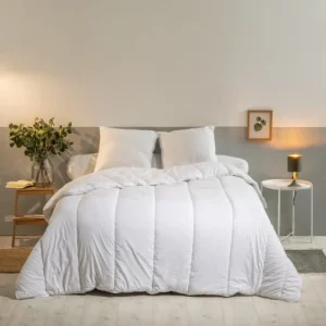 à prix réduits BLEU CALIN Couette Chaude Anti-acariens 400g/m2 240x260cm 6