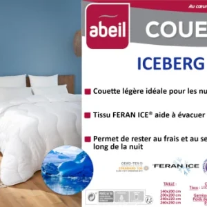 Abeil Couette Légère 140 X 200 Cm Polyester Feran Ice® Blanc pas cher marque 13