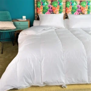 boutique en ligne france Castex Couette Naturelle 2 En 1 Duvet D’oie Et Coton Bio King Size 280×240 9