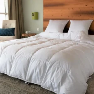 Castex Couette Naturelle 2 En 1 Gonflante En Duvet Et Coton Bio 260×240 Cm Paiement sécurisé 9