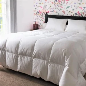 Castex Couette Naturelle Bi-thermique En Duvet Et Coton Bio 260×240 Cm garantie de qualité 9