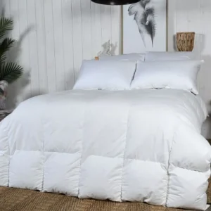 SOLDES TOUT À Sensei Maison Couette Naturelle CHAUDE 70% Duvet 200×200 Cm 12