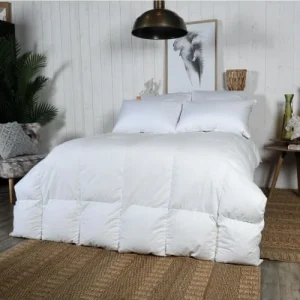 SOLDES TOUT À Sensei Maison Couette Naturelle CHAUDE 70% Duvet 200×200 Cm 14