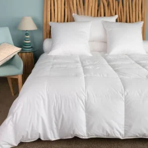 grossiste en ligne Castex Couette Naturelle Légère En Duvet Et Coton Bio King Size 300×250 Cm 9