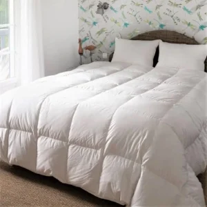 REMISE allant jusqu. Castex Couette Naturelle Tempérée En Duvet Et Coton Bio 200×200 Cm 9