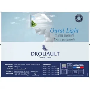 magasin france Drouault Couette Oural Light – TEMPEREE 240×260 Cm 12