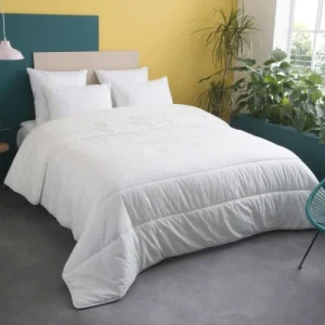 WAKE ME GREEN Couette TEMPÉRÉE Extra Gonflante – Coton Bio 140×200 Cm grande popularité 9