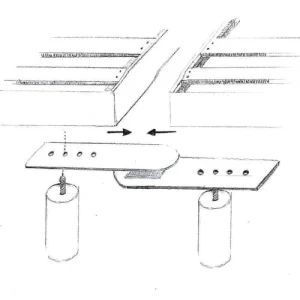 bas prix Bellecour Lot De 2 Kits De Jonction Pour Sommiers (1 Paire) 15