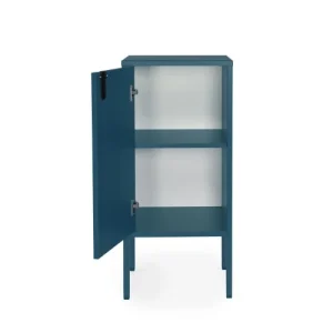 Neuve avec étiquette Tenzo Petit Meuble De Rangement En Bois H89cm Bleu Canard 14