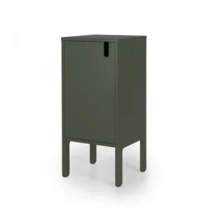 Tenzo Petit Meuble De Rangement En Bois H89cm Vert Kaki mode pas chere 10