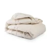 magasins pas chers Pilimpi Surmatelas Naturel En 100% Coton Biologique Et Laine 140 X 190 22