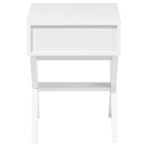 Beliani Table Basse Blanche Avec Tiroir france 18