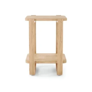 Umbra Table D’appoint En Bois Naturel 53x42cm nouveau produit 18