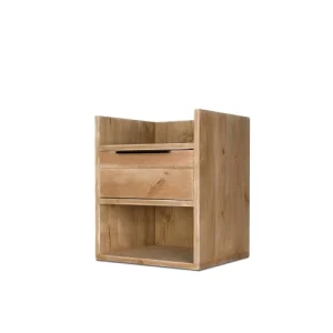 vente à bas prix Dendro Table De Chevet 1 Tiroir Bois Massif 14