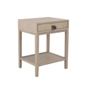 Signature Table De Chevet 1 Tiroir Décor Chêne – L46 Cm boutique pas cher 12