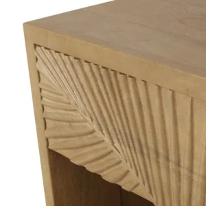 Maisons Du Monde Table De Chevet 1 Tiroir En Bois De Manguier Massif outlet soldes 11