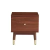 Drawer Table De Chevet 1 Tiroir En Bois Foncé achetez 13