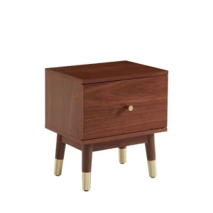 Drawer Table De Chevet 1 Tiroir En Bois Foncé achetez 12