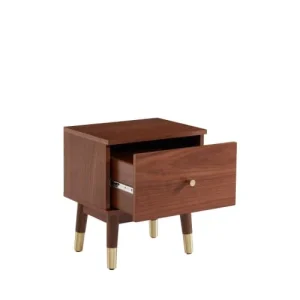 Drawer Table De Chevet 1 Tiroir En Bois Foncé achetez 14