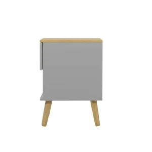 soldes ligne Meubles & Design Table De Chevet 1 Tiroir En Bois Gris 14