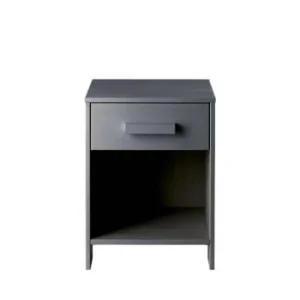 WOOOD Table De Chevet Bois Fsc Gris Anthracite boutique en france 18