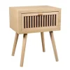 Livraison gratuite Jardideco Table De Chevet En Bois 20