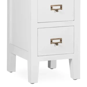 MOYCOR Table De Chevet En Bois Blanc L 30 Cm boutique 11