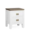 Paiement sécurisé MOYCOR Table De Chevet En Bois Blanc L 45 Cm 20