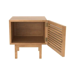 Rendez Vous Déco Table De Chevet En Bois De Teck, 1 Porte solde en ligne 11