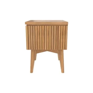 REMISE allant jusqu. Rendez Vous Déco Table De Chevet En Bois De Teck, 1 Tiroir Et 1 Niche 15