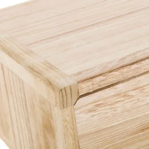 dernières Wadiga Table De Chevet En Bois Et Pieds Métal Blanc 35x30x37cm 10