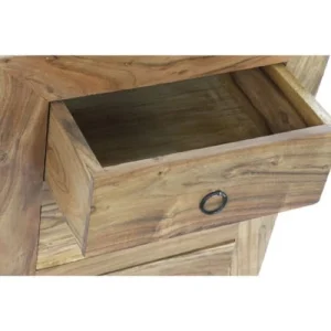 Wadiga Table De Chevet En Bois Massif D’acacia 3 Tiroirs Boutique officielle 8