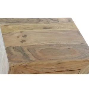 Wadiga Table De Chevet En Bois Massif D’acacia 3 Tiroirs Boutique officielle 12