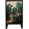 acheter RNT By Really Nice Things Table De Chevet En Pin Massif Avec Imprimé Tropical Jungle. 17