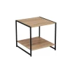 Unimasa Table De Chevet épurée En Bois MDF Et Métal Noir grande surprise 16