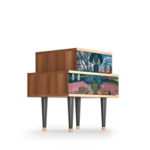 à prix d'occasion Storyz Table De Chevet Multicolore 2 Tiroirs L 58 Cm 14