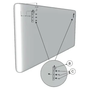 en france HOMN Tête De Lit 140×100 Cm, Capitonnée Tissu Gris 16