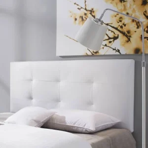 HOMN Tête De Lit 140×60 Cm Blanc, Cuir Synthétique Livraison gratuite 10