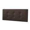 HOMN Tête De Lit 160×60 Cm Chocolat, Cuir Synthétique excellents soldes 20