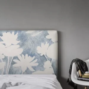 MyQuintus Tête De Lit Avec Housse Bleu 140 Cm soldes de Noël 16