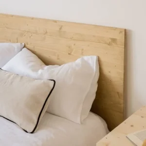 solde en ligne Hannun Tête De Lit En Bois D’épicéa De Couleur Naturelle Pour Lit 190 Cm 10