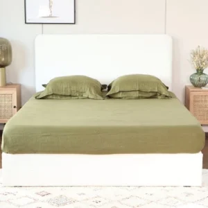 HOMIFAB Tête De Lit En Tissu Bouclette Blanc 140 Cm mode 10