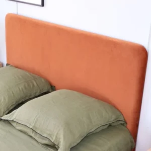 HOMIFAB Tête De Lit En Velours Rouille 160 Cm Prestation Et Rapide 14