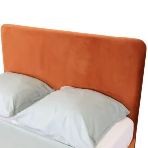 HOMIFAB Tête De Lit En Velours Rouille 160 Cm Prestation Et Rapide 18