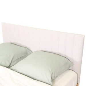 HOMIFAB Tête De Lit Matelassé En Tissu Gris Clair 140 Cm aux meilleurs prix 16