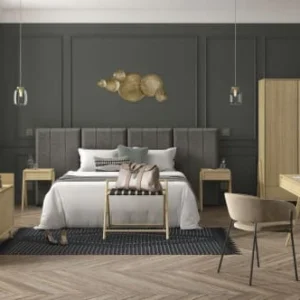 Maisons Du Monde Tête De Lit Modulable Professionnelle En Velours Gris Anthracite 70×119 magasin 18