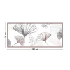 99Déco Tête De Lit Papier Peint Nature Fleurs Gris 160cm Prix très abordable 22